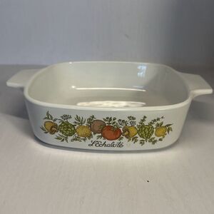Vintage Corning Ware 70’s -‎ 1 Quart L’Echalote SPICE O’ Life A1B